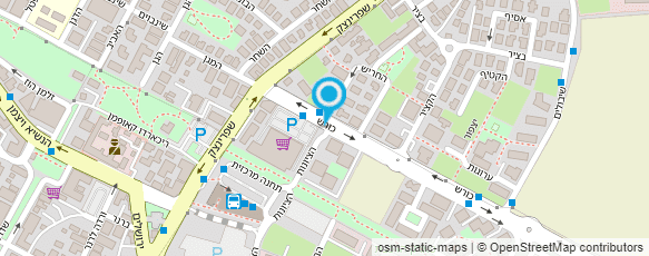 מפת הגעה אל משה עיצוב שיער  MH Moshe