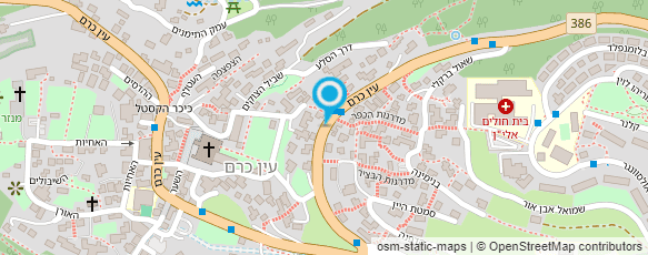 מפת הגעה אל אס - סנס