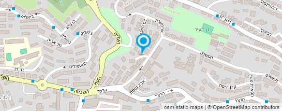 מפת הגעה אל IZIK LEVI  איציק לוי עיצוב שיער