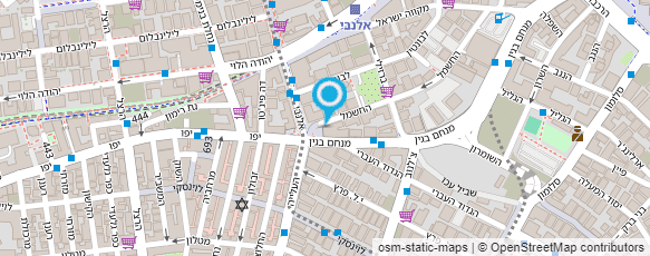 מפת הגעה אל אלה עובד - שמלות כלה וערב