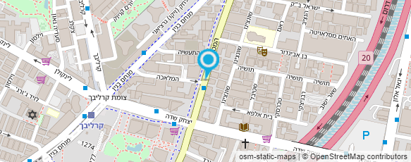 מפת הגעה אל עו"ד גלעד בנאי