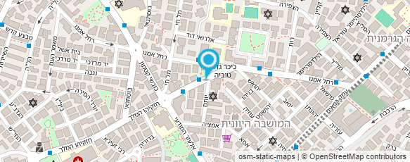 מפת הגעה אל גן מעבר לעננים