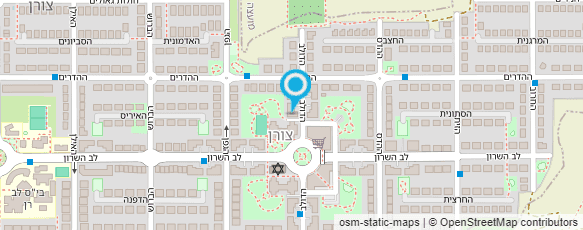 מפת הגעה אל אילת זפרן - תטא הילינג