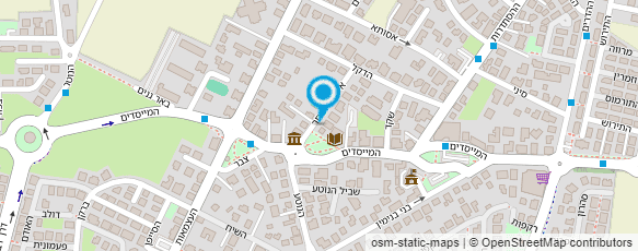 מפת הגעה אל רוני קייקס