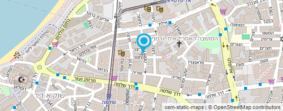 מפת הגעה אל urban bakery - אורבן בייקרי