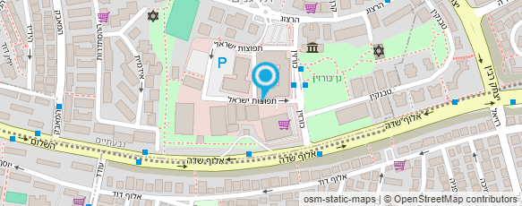 מפת הגעה אל סטודיו מילר Studio Miller