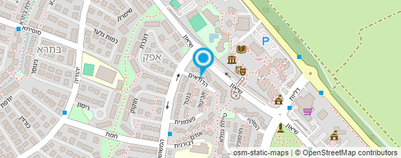 מפת הגעה אל ס.כ עיצוב פנים