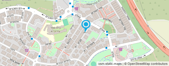 מפת הגעה אל נבו רז - רפואה סינית לכאב