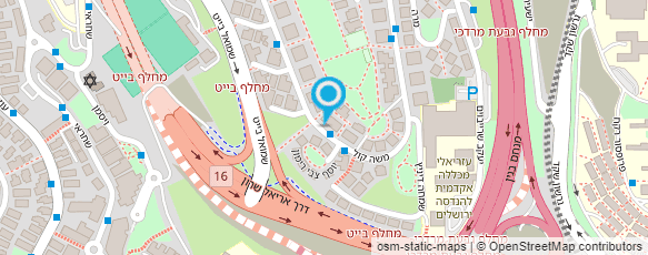 מפת הגעה אל אמיגו - אילוף וכלבנות טיפולית