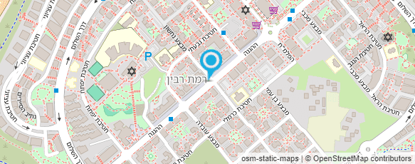 מפת הגעה אל מרים אורון קינסיולוגיה