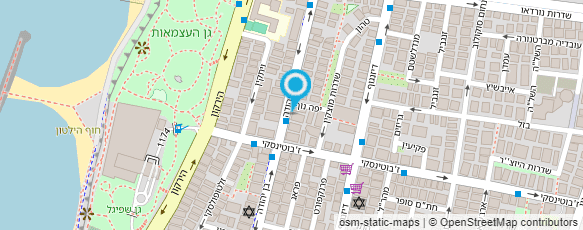 מפת הגעה אל פיצה 202