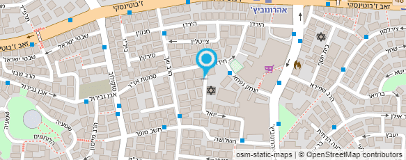 מפת הגעה אל אהרון צורישדי