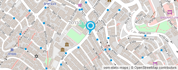 מפת הגעה אל סטודיו פרנץ