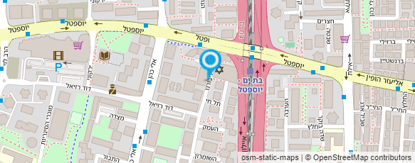 מפת הגעה אל שירה דגן המרכז הישראלי לקפוארה