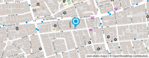 מפת הגעה אל שף ישראל דודק