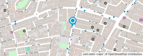 מפת הגעה אל פרופ' ירון בר דיין