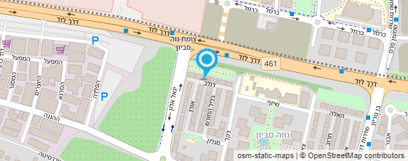 מפת הגעה אל פרופ' ירון בר דיין