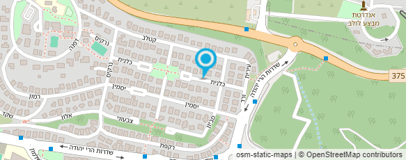 מפת הגעה אל ד"ר עמר בר יוסף