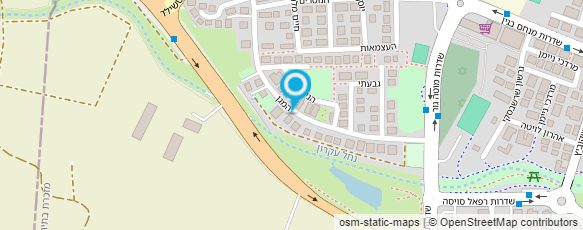 מפת הגעה אל הגן של חני