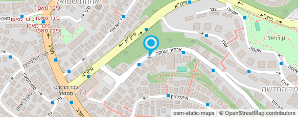 מפת הגעה אל סוניה שבדש