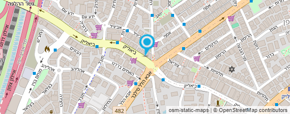 מפת הגעה אל סטודיו סניורה