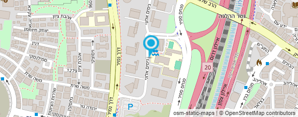 מפת הגעה אל סטודיו אור