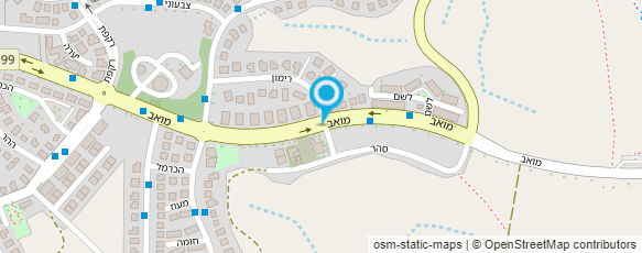 מפת הגעה אל חוות בריאות מואב