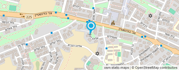 מפת הגעה אל אצל אבי - יחידות אירוח ונופש