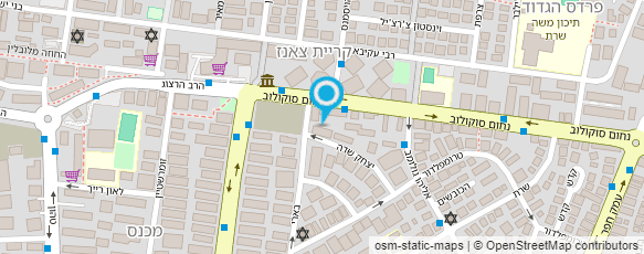 מפת הגעה אל פינת הפיצה