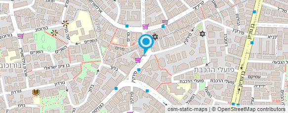 מפת הגעה אל גרין מרקט