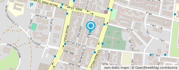 מפת הגעה אל אוריאל הגנן