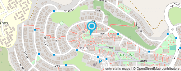 מפת הגעה אל סער גינון ופיתוח