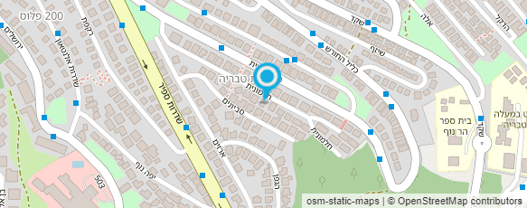 מפת הגעה אל יואל שרות למטבח מוסדי בע"מ