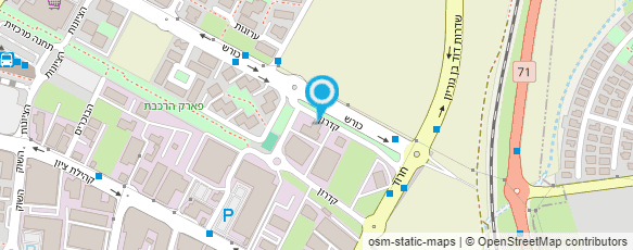 מפת הגעה אל מזנון דרכים פרח