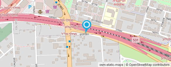 מפת הגעה אל לילי רויטמן - מעצבת גרפית
