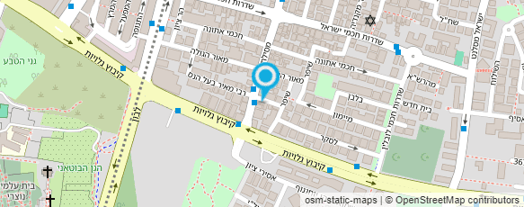 מפת הגעה אל מדריכת כלות-לצמוח בתוך מסגרת