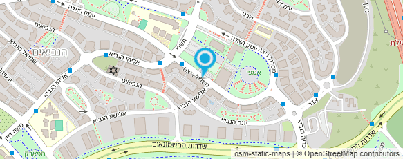 מפת הגעה אל צהרון של אקה