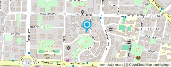 מפת הגעה אל מיכל אלטמן מחוץ למסלול