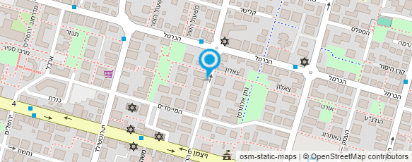 מפת הגעה אל יניב שיפוצים