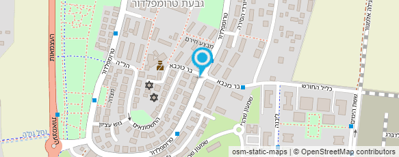 מפת הגעה אל הרמות שרון