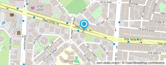 מפת הגעה אל סבטלנה עיצוב שיער