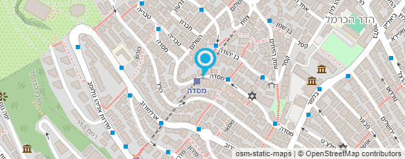 מפת הגעה אל אלה שר אדריכלית