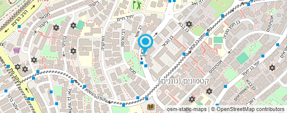 מפת הגעה אל ד"ר בנימין קופלביץ