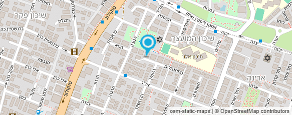 מפת הגעה אל יעל הירש שפיגל yhs עיצוב פנים