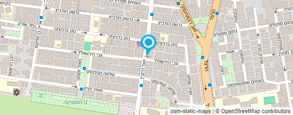 מפת הגעה אל איפור קבוע - צביה