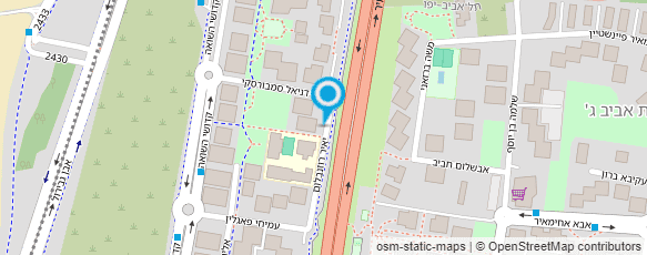 מפת הגעה אל רותם ברנר - מאמנת תזונה