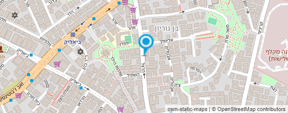 מפת הגעה אל ניקול דנינו - איפור מקצועי