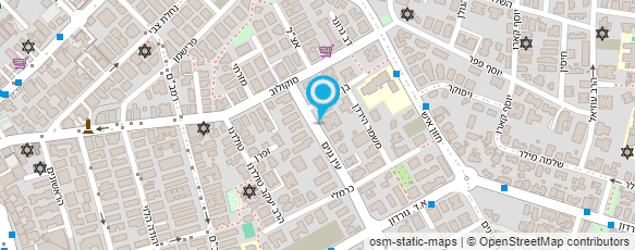 מפת הגעה אל עדית עיצוב שיער