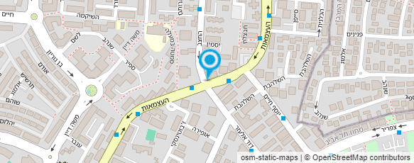 מפת הגעה אל טניה יוסף - צילום אירועים