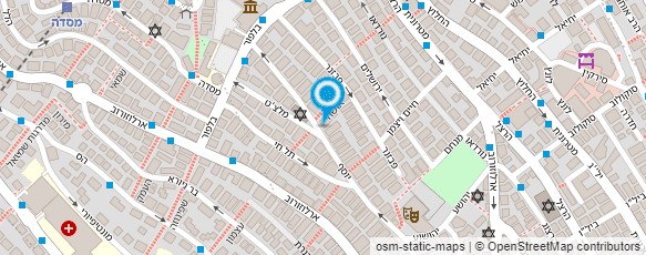 מפת הגעה אל הזוהר למסגרות